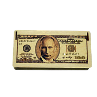 КУПИТЬ КУПЮРНИЦУ "100 ДОЛЛАРОВ" С ПУТИНЫМ" во Дубне